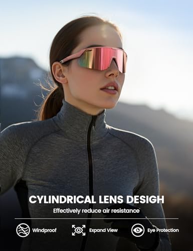 Lamicall 24g Polarized Sports Sunglasses for Men Women - UV400 Protection Sun Glasses for Baseball Running Cycling Fishing - Image 2