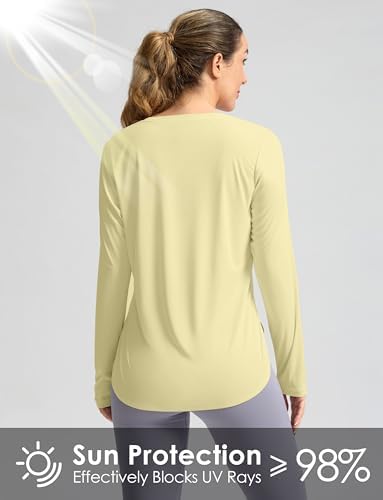 G Gradual Women's Sun Shirts UPF 50+ Long Sleeve Workout Hiking Tops - Image 4