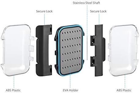 Gonex Fly Boxes for Fly Fishing files Jigs Waterproof Double Sided Fly Case - Image 5