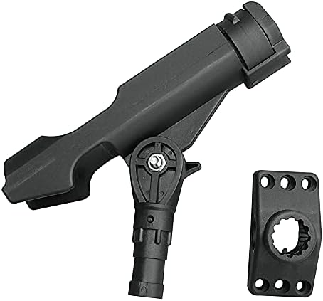 Fishing Rod Holders for Boat Rod Holder 360-degree Kayak Rod Holder Side Deck Mount Rod Holder Boat Fishing Pole Holders - Image 6