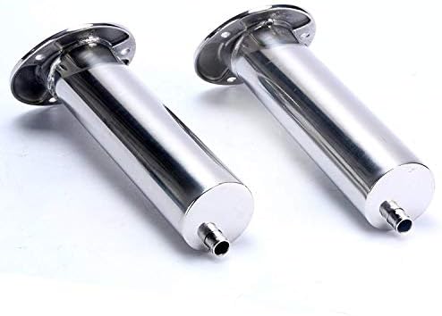 Amarine Made 4-Pack Heavy 316 Duty Stainless Steel Rod Holders with Drain, Flush Mount Fishing Rod Pole Holders (30 Degree) - Image 6