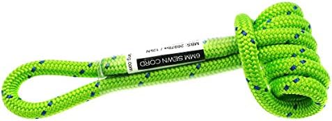 GM CLIMBING 6mm Prusik Cord Pre-Sewn 12in Prusik Loop for Climbing Arborist Rescue Mountaineering General Outdoor Use - Image 3