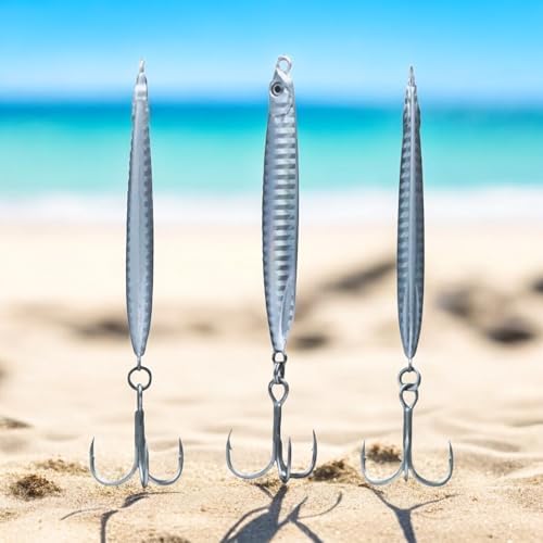 Saltwater Fishing Lures Fishing Jigs Fishing Spoons for Striped bass, Pompano, Spanish Mackerel ，Bluefish - Image 4