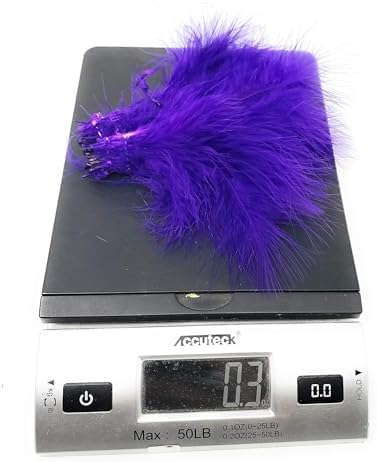 Creative Angler Strung Marabou Bird Feathers for Tying Fly Fishing Flies - Fly Tying Accessories - Perfect Choice for Tail & Wings and Easy to Tie On The Lure - Image 2