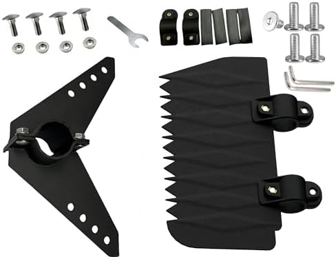 NyVoozy for NK-180s Marine Steering Triangle, Black Powder Coated Aluminum, for Kayak and Trolling Motors Kayak Rudder Kit for Kayak combination ﻿ by NyVoozy