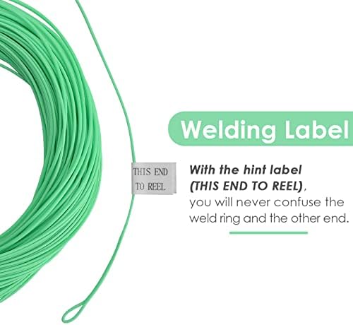 SF Fly Fishing Line Weight Forward Floating Fly Line for Fly Fishing 3wt 4wt 5wt 6wt 7wt 8wt 100FT Double Welded Loops - Image 4