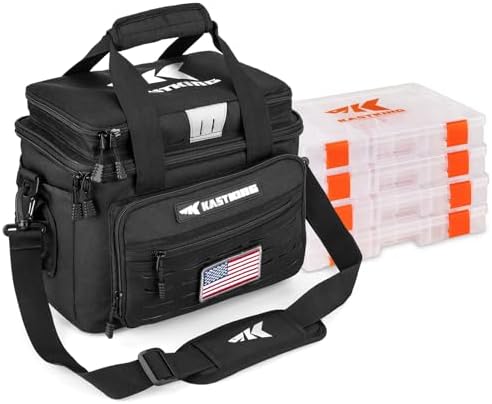 KastKing Karryall with Box Tackle Bag, Saltwater & Freshwater Gear Storage by KastKing