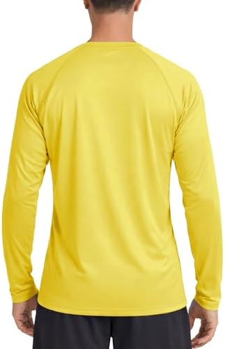 Boladeci Men's UPF 50+ Sun Protection UV SPF Shirts Long Sleeve Lightweight Quick Dry Swim T-Shirts Rash Guard - Image 6