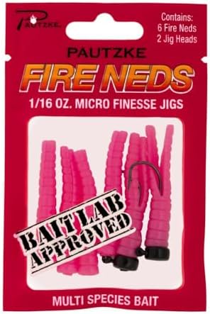 Pautzke's Fire Neds, Micro Finesse Jigs,Ultimate Trout and Multi-Species Fishing Lures by Pautzke+Bait