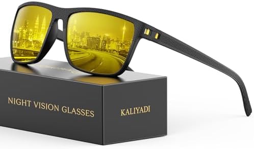 KALIYADI Polarized Sunglasses for Men, Lightweight Sun Glasses with UV Protection for Driving Fishing Golf by KALIYADI