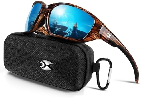 suoso Sports Polarized Sunglasses for Men: Womens UV400 Protection Sun Glasses Wrap Around Goggles for Fishing Driving TR90 by suoso