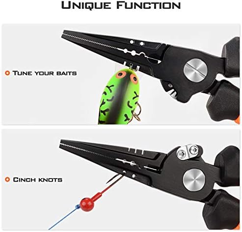 KastKing Speed Demon Pro Fishing Pliers,8.5'' Straight Nose - Image 2