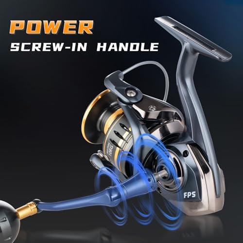 Saltwater Spinning Reel, 13+1BB Smooth Saltwater Fishing Reels, Carbon Drag - Image 5