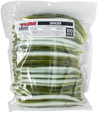 Yum Lures Dinger 5" Bulk 100-Pack - Image 2