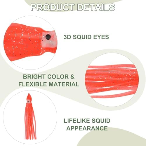 Fishing Squid Skirts Lures - Image 3