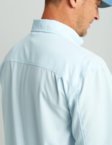 HUK Men's Tide Point Kc Scott Original Artwork Short Sleeve Shirt, Fishing Button Down - Image 2
