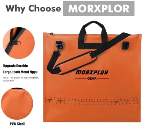 MORXPLOR Fish Bag Heavy Duty Tournament Fishing Weigh in Bag 26x23 inches - Image 2