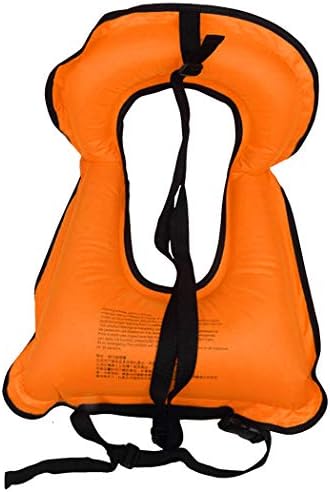Inflatable Snorkel Vest Adult Snorkeling Jacket Free Diving Swimming Safety - Image 2