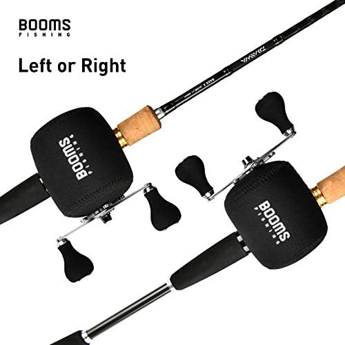 Booms Fishing RC1 Neoprene Reel Cover, Round Baitcasting Reels Cover, Fit for 50 100 200 300 400 800 1000 2000 3000 4000~10000 Conventional Reels, S/M/L/XL Size - Image 3