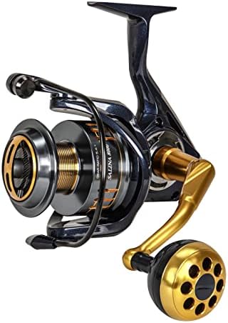 Okuma Salina Litecast Aluminum 7BB Saltwater Spinning Reel by PelagicOutfitters