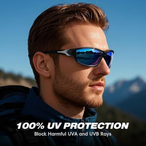 FAGUMA Sports Polarized Sunglasses For Men UV400 Protection - Image 2