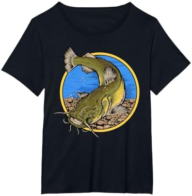 Flathead Catfish Fishing T-Shirt by Hunting+%26+Fishing+Merch