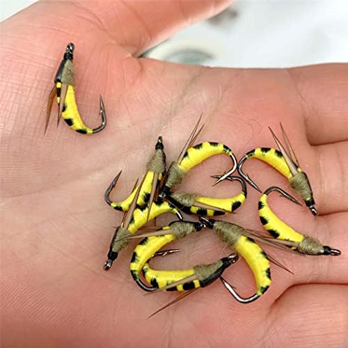 Fly Fishing Flies Kit Trout Steelhead Salmon Bass Flies Assortment 32Pcs-148pcs Include Dry Wet Flies Nymphs Streamers Maggot, Fly Lure Set - Image 4