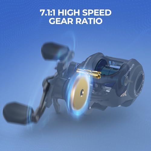 KastKing Centron Fishing Rod and Reel Combo, Baitcaster & Spinning Combo - Image 5