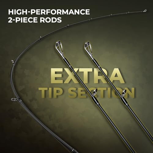 KastKing Spartacus Defender Twin-Tip Fishing Rod and Reel Combo - Image 3