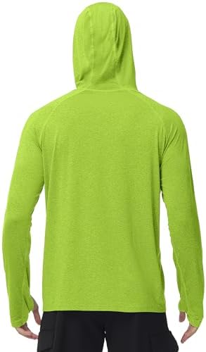 Roadbox Men's UPF 50+ Fishing Shirts, Long Sleeve UV Sun Protection Hoodie - Image 3