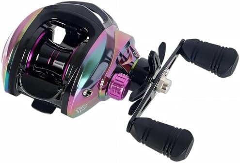 Baitcasting Reel & Baitcaster Reel 7.2:1 High Speed, Low Profile by Unknown