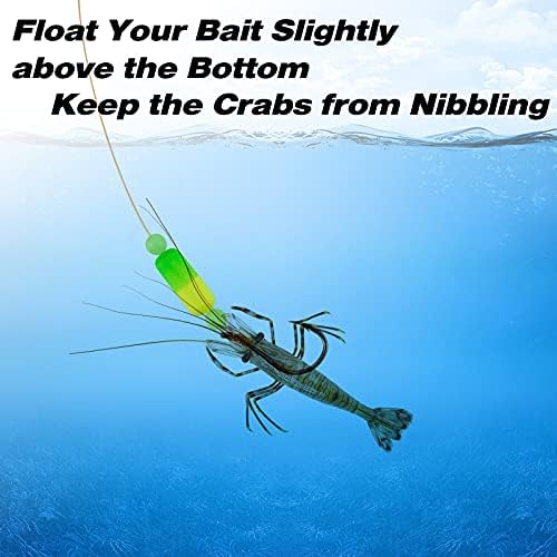 Dr.Fish 30 Pack Fishing Rig Floats Pompano Floats Walleye Rig Lure Making Accessories Surf Fishing Foam Snell Bobbers - Image 4