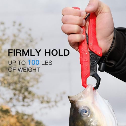 SNAIL TRAIL 7.5''/9'' Floating Fish Gripper with Lanyard - Image 3