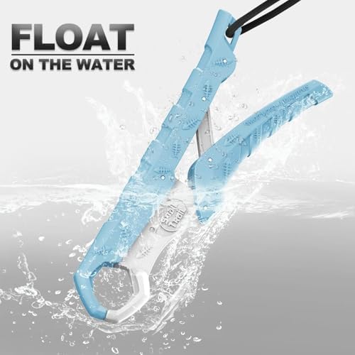 SNAIL TRAIL 7.5''/9'' Floating Fish Gripper with Lanyard - Image 2
