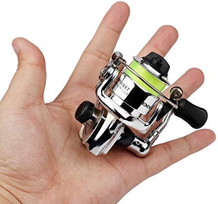 Lixada Fishing Rod Reel Combo Mini Pen Fishing Pole Kit Telescopic Fishing Rod Spinning Reel Combo Kit - Image 5