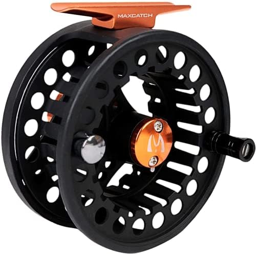 M MAXIMUMCATCH Maxcatch ECO Large Arbor Fly Fishing Reel (3/4wt 5/6wt 7/8wt) and Pre-Loaded Fly Reel with Line Combo by Maxcatch