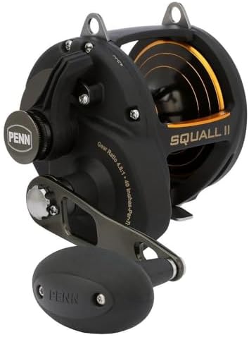 Penn Squall II Level Wind Conventional Fishing Reel by Unknown