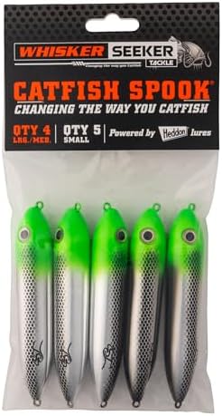 Rattling Catfish Spook Float Pack - Small/Medium/Large - Multi Color Options by Whisker+Seeker