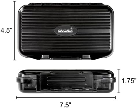 Double Sided Fly Box w/Swing Leaf - Fly Fishing Box - Ice Fishing Jig Box - Durable Large Watertight Case - Holds Hundreds Flies - Streamers, Nymphs, Dry Flies, Wet Flies - Image 4