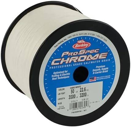 Berkley ProSpec Chrome Braided Fishing Line - Image 4