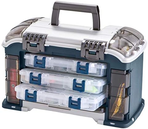 Plano Angled Tackle System with Three 3560 Stowaway Boxes, Fishing Tackle Storage, Premium Tackle Storage by PLANO%C2%AEOutdoors