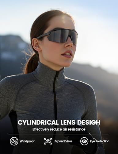 Lamicall 24g Polarized Sports Sunglasses for Men Women - UV400 Protection Sun Glasses for Baseball Running Cycling Fishing - Image 5