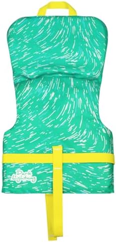 Dark Lightning USCG Approved Infant Life Jacket 0-30 lbs, Toddler Swim Vest and Baby Life Vest for 1-3 Years, 20-30 lbs, Headrest, Leg Strap and Grab Handle - Image 2