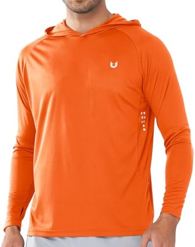 NORTHYARD Men's Sun Hoodie Long Sleeve Fishing Shirts UPF 50+ Rash Guard by NORTHYARD