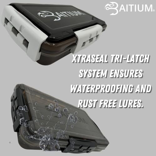 Baitium XTRAseal Waterproof Fishing Tackle Box Organizer, Tackle Boxes With Dividers, Tacklebox for Fishing, 3600 3700 Tackle Tray, Fishing Gear - Image 2