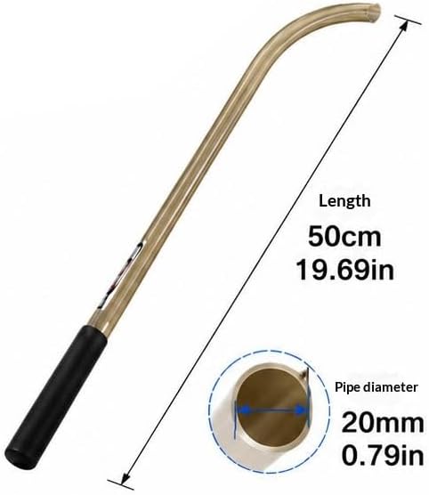 Pack of 1 Carp Fishing Bait Thrower Tube 50cm – Long Distance Precision Baiting Tool, European Style Spod Launcher for Boilies Pellets Particles, Carp Coarse Fishing Accessory - Image 2
