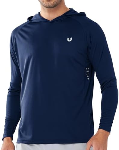 NORTHYARD Men's Sun Hoodie Long Sleeve Fishing Shirts UPF 50+ Rash Guard by NORTHYARD