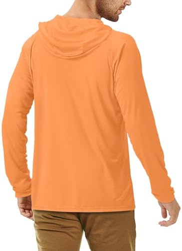 Roadbox Mens Fishing Sun Hoodie, Long Sleeve UPF 50+ UV Protection Shirts - Image 2