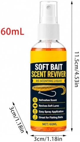 Fish Attractant Spray, Powerful Natural Tackle, Fish Bait Lure Attractant, - Image 7