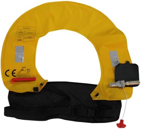 Top Safety Life Belt Pack with Whistle - Auto Inflatable Slim Waist Belt Life Vest Preserver PFD for Boating Fishing Sailing Kayaking Surfing Paddling Rafting Swimming - Adjustable Life Saving Vest - Image 3